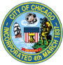 A logo for the City of Chicago.