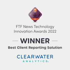 FTF News Technology Innovation Award | Best Client Reporting Solution