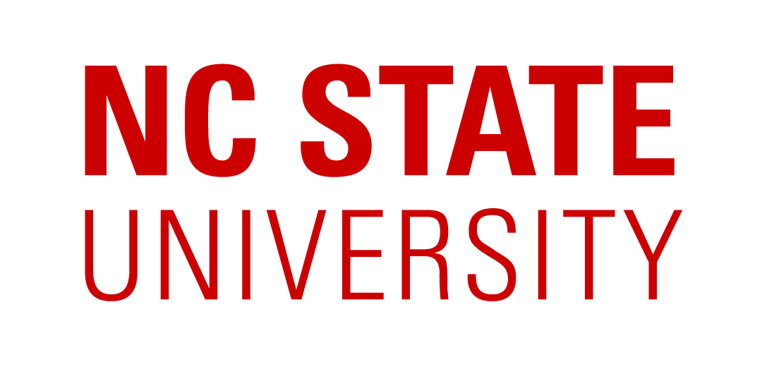 The logo for NC State University.