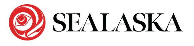 A logo for the Sealaska Corportation.