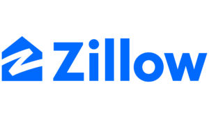 The logo for Zillow.